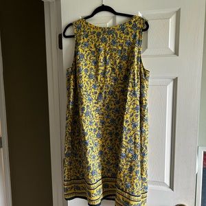 Jjill linen shift dress with pockets